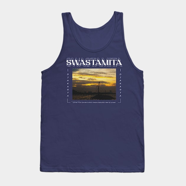 Streetwear with sanskrit Tank Top by Dhims.store